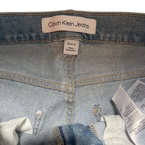 Calvin Klein Jeans. Men's Size W29 L30. Straight. Made in Bangladesh. - Picture 4 of 9